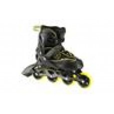 Роликові ковзани Nils Extreme NA11008 розм. L 39-42 чорно-жовтий