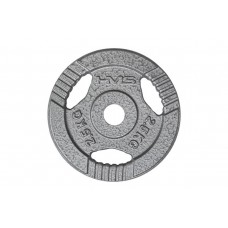 Диск чавунний з хватами 31мм HMS THM2 Hammertone 2.5кг