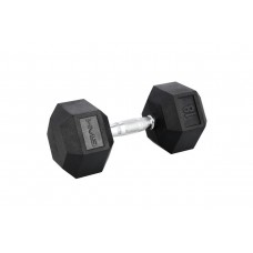 Гантель HMS HEX PRO BLACK 18 кг
