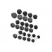 Гантель HMS HEX PRO BLACK 18 кг