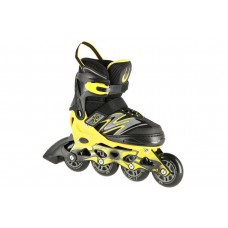 Роликові ковзани Nils Extreme NA11010 розм. L 39-42 чорно-жовтий
