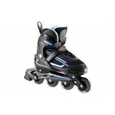 Дитячі роликові ковзани Nils Extreme NJ19803A LED розм. L39-42 синій