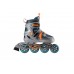 Дитячі роликові ковзани Nils Extreme NJ1828A розм. M 35-38 сіро-оранжевий