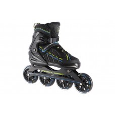 Роликові ковзани Nils Extreme NA1128 L 39-42 чорно-лаймовий