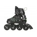 Роликові ковзани 2в1 Nils Extreme NH11912A розм. M 35-38 чорно-зелений