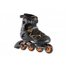 Роликові ковзани Nils Extreme NA9022 розм. 43 чорно-оранжевий