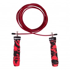 Скакалка inSPORTline Jumpkamu Color Red Camu