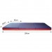 Folding Gymnastics Mat inSPORTline Pliago 195x90x5 Colour Blue