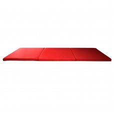 Folding Gymnastics Mat inSPORTline Pliago 195x90x5 Colour Red
