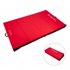 Складний гімнастичний килимок inSPORTline Kvadfold 200 x 120 x 5 см Колір Червоний