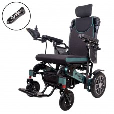 Електричний інвалідний візок inSPORTline Hawkie Evo Plus II з регульованою спинкою 700 Вт