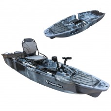 Складаний каяк з педальним приводом inSPORTline Rhoner Urban Camo
