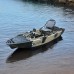Складаний каяк із педальним приводом inSPORTline Rhoner Desert Camo