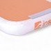 Inflatable Exercise Mat inSPORTline Airstunt 300 x 100 x 10 cm Mocha Mousse w/ Hand Pump