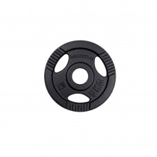 Диск чавунний inSPORTline Hamerton Black 5 кг, 50 мм