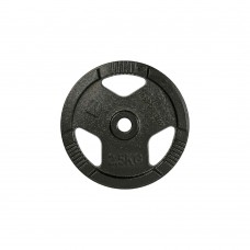 Диск чавунний inSPORTline Hamerton Black 2.5 кг, 30 мм