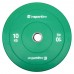 Набір прогумованих олімпійських дисків inSPORTline Bumper Plate Go 50 мм (2 × 5–25 кг)