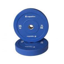Бамперний диск inSPORTline Bumper Plate Go 20 кг, 50 мм