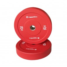 Бамперний диск inSPORTline Bumper Plate Go 25 кг, 50 мм