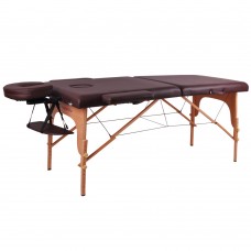 Масажний стіл inSPORTline Taisage 2-Piect Wooden Color Brown