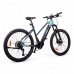 Жіночий гірський електровелосипед inSPORTline ISL Asuki 630 Wh 27.5” – 2025 Колір: аквамариновий, розмір рами 18"" (165-175 см)