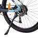 Жіночий гірський електровелосипед inSPORTline ISL Asuki 630 Wh 27.5” – 2025 Колір: аквамариновий, розмір рами 18"" (165-175 см)