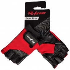 Рукавички для фітнесу Fit forever Strong AI-04-1329-B чорний/червоний L