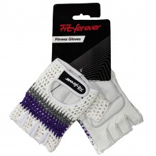 Рукавички для фітнесу Fit forever Range AI-04-1353 білий/синій L