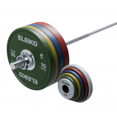 Штанга Eleiko IWF Weightlifting Training Weight Set Woman 185 кг