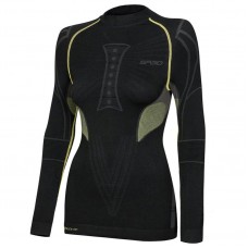 Термореглан Spaio Extreme W02 women чорний/помаранчевий XL