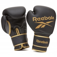 Боксерські рукавички Reebok RSCB-12010GB-16 16 унцій чорний-жовтий