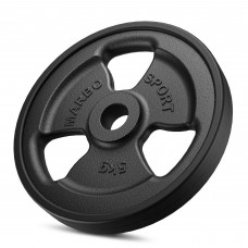 Чавунний диск прогумований Marbo Sport MW-O5G-kier 5кг