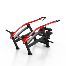 Трицепс-машина сидячи Marbo Sport MF-U009 2.0, бордовий