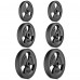 Набір дисків прогумованих Marbo Sport 60 кг / 2 x 15кг + 2 x 10кг + 2 x 5кг