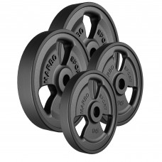 Набір дисків прогумованих Marbo Sport 30 кг / 2 x 10кг + 2 x 5кг