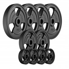 Набір дисків прогумованих Marbo Sport 29 кг / 4 x 5кг + 2 x 2.5кг + 4 x 1кг