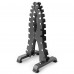 Стійка з хромованими гантелями Marbo Sport MP-S206 2.0 1-10кг