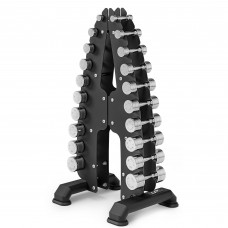 Стійка із хромованими гантелями UpForm UR-S005 1-10кг