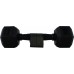 Гантель прогумована Zipro HEX 1 х 2,5 кг