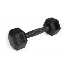 Гантель прогумована Zipro HEX 1 х 2,5 кг