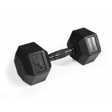 Гантель прогумована Zipro HEX 1 х 12,5 кг