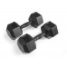 Гантель прогумована Zipro HEX 1 х 12,5 кг