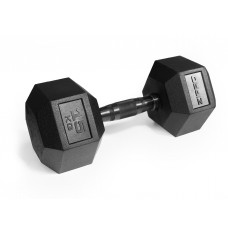 Гантель прогумована Zipro HEX 1 х 15 кг