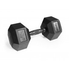 Гантель прогумована Zipro HEX 1 х 17,5 кг