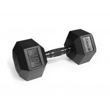 Гантель прогумована Zipro HEX 1 х 20 кг