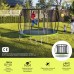 Батут Zipro Jump Pro Premium з внутрішньою сіткою 8FT 252 см Батут Zipro Jump Pro Premium з внутрішньою сіткою 8FT 252 см