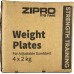 Додаткові диски для гантелей Zipro SQUARE 4x2кг
