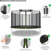 Батут Zipro Jump Pro OUT із зовнішньою сіткою 12FT (374 см)