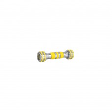 Хромована гантель inSPORTline Yellsteel 1 кг