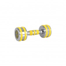 Хромована гантель inSPORTline Yellsteel 4 кг